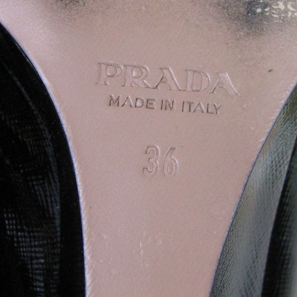 Prada HOST PICK wedge heels 36 - Picture 8 of 10